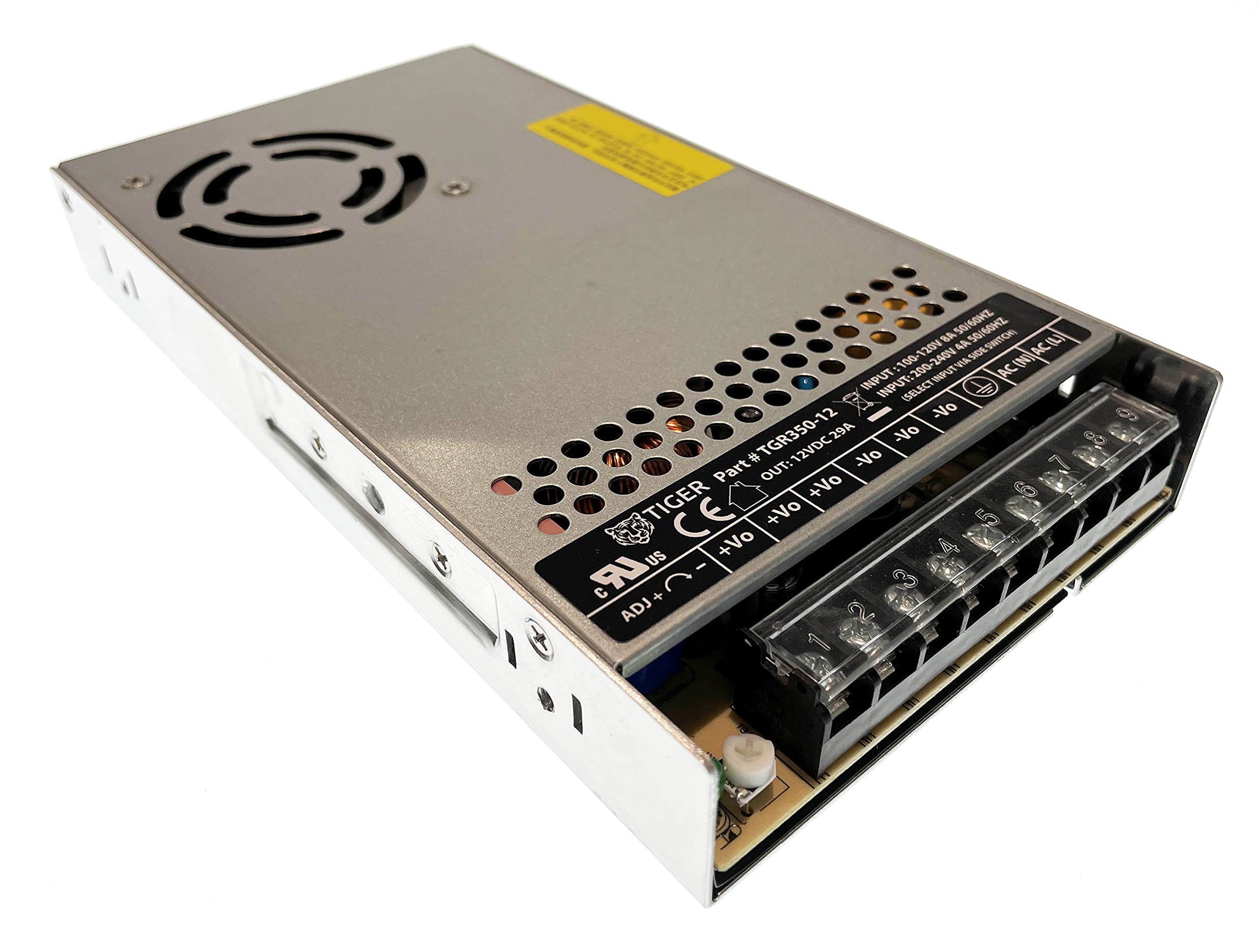 12V DC 29A 350W Power Supply Industrial Enclosed with Screw Terminals