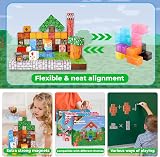 Goody King Magnetic Blocks 100PCS Magnetic Building Tiles 2cm Cubes STEM Toys view 5