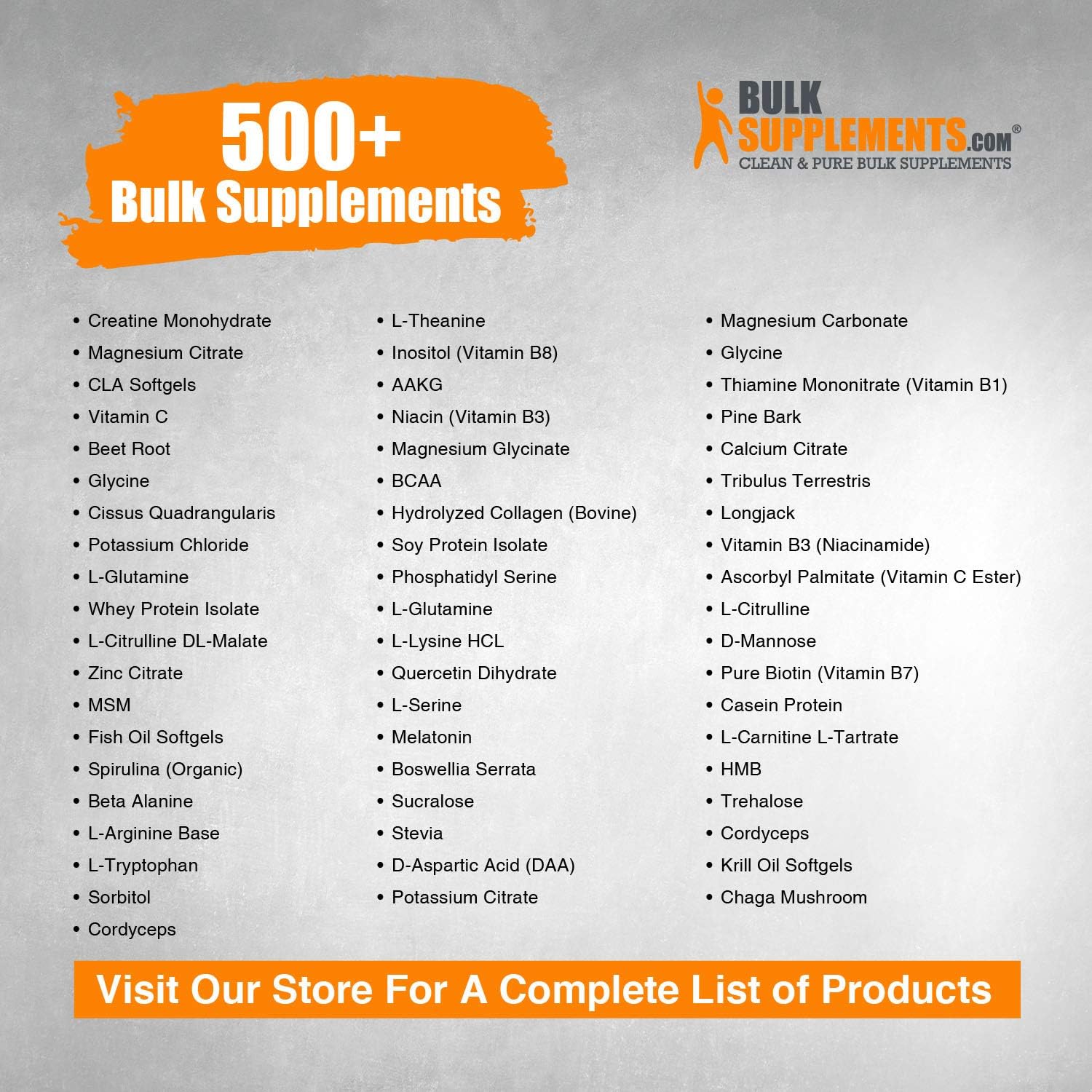 BulkSupplements L-Lysine HCL Powder (1 Kilogram): Health & Personal Care