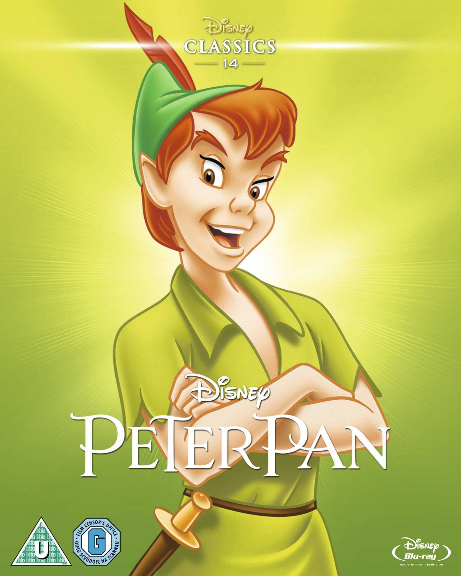Peter Pan [Limited Edition Artwork Slipcover] [Blu-ray] [Region Free] [UK Import]