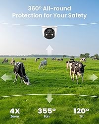ieGeek 4G LTE Cellular Security Camera Wireless