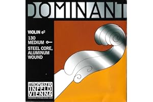 THOMASTIK-INFELD Dr Thomastik Violin Strings (130), steel core, 1/16, 1/2, 1/4, 1/8, 3/4, 4/4