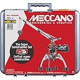 MECCANO, Super Construction 25-in-1 Motorized Building Set, STEAM Education Toy, 638 Parts, for Ages 10+