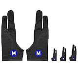 Palm Rejection Gloves with Two Fingers for Paper