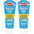 O'Keeffe's for Healthy Feet Exfoliating and Moisturizing Foot Cream, Guaranteed Relief for Extremely Dry, Cracked Feet, Softer Feet in 1 Use, 3.0 Ounce Tube, (Pack of 2)