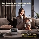 VOPLLS Smart 4K Projector with Netflix Built‑In 1080P 700 ANSI 60Hz view 4
