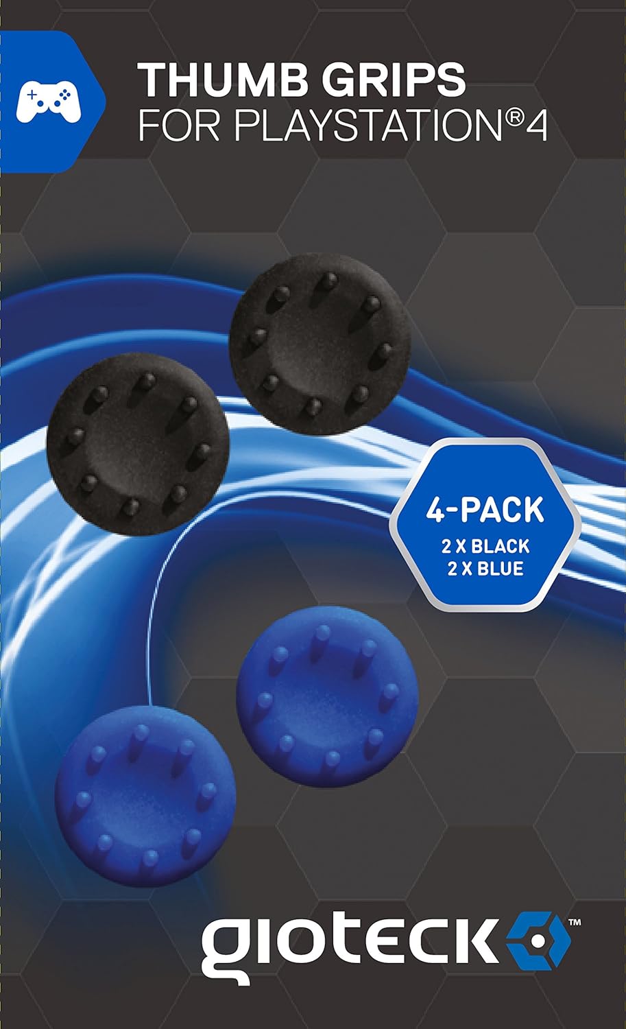 Gioteck Controller Thumb Grips 4 Pack (PS4) Amazon.co.uk PC & Video
