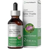 Horb&auml;ach Milk Thistle Extract Liquid | 2 fl oz | Alcohol Free | Vegetarian, Non-GMO &amp; Gluten Free Supplement