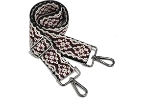 LVYOUME Purse Strap Gold Hardware Replacement Crossbody Bag Strap, Wide Adjustable Shoulder Strap