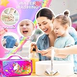 weirtoya Unicorn Washable Scented Markers Art Craft Set for Girls 4-8 Yrs view 6