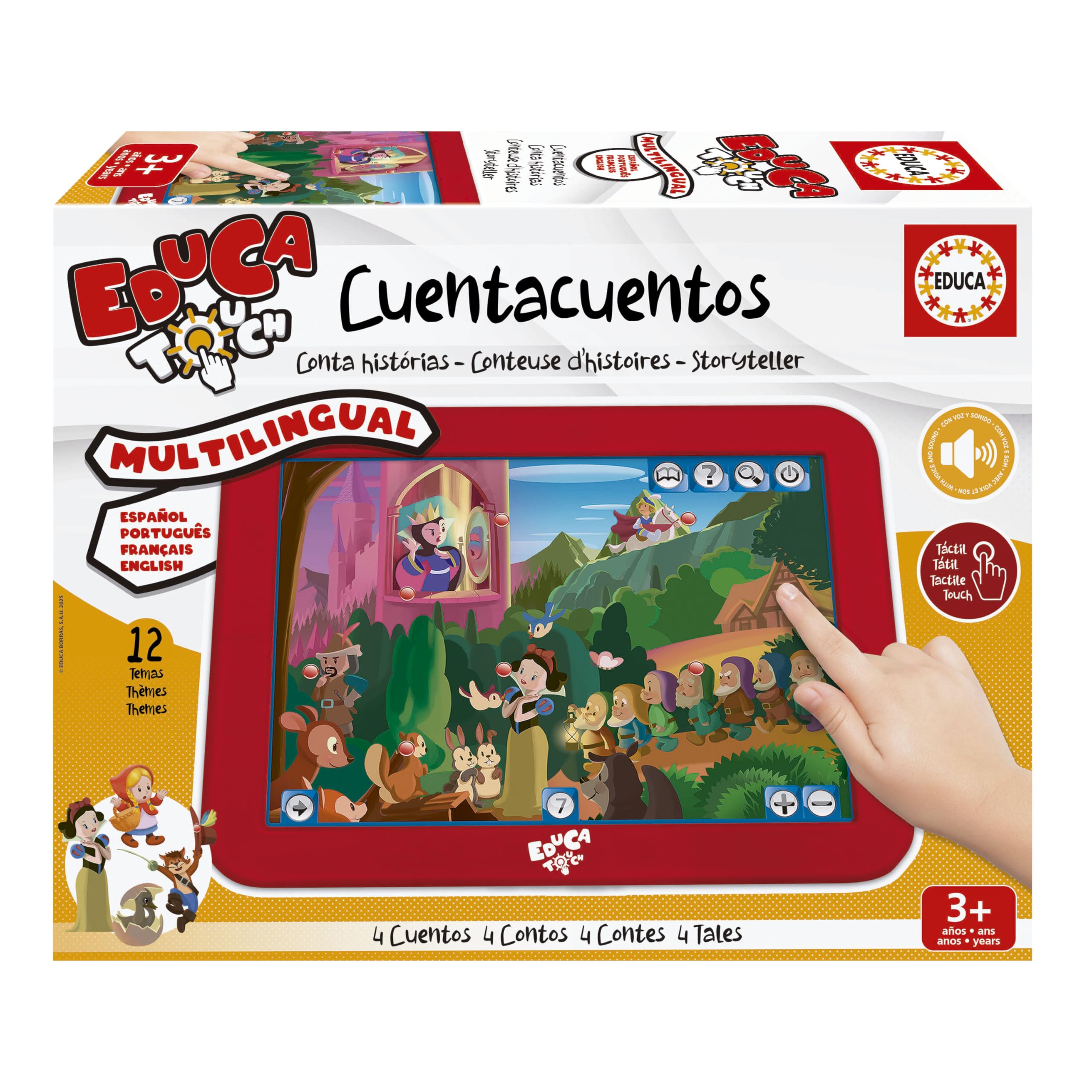 Educa Touch Junior - Learning the Alphabet (Portuguese Language) Storyteller "Cuentacuencos" (Old Version)