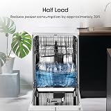 Hisense Freestanding Dishwasher HS622E90WUK 85cm White 13 Place ECO view 7