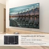 BONTEC TV Wall Bracket 32-85 Inch Full Motion Dual Arm 60kg VESA 600x400 view 5