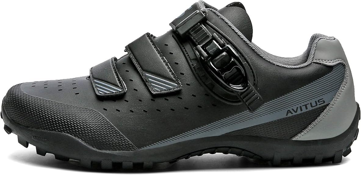 Mens Cycling Shoes with SPD Cleats Compatible Shimano Pedals Breathable