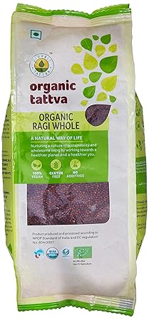 Organic Tattva Ragi Whole, 500g
