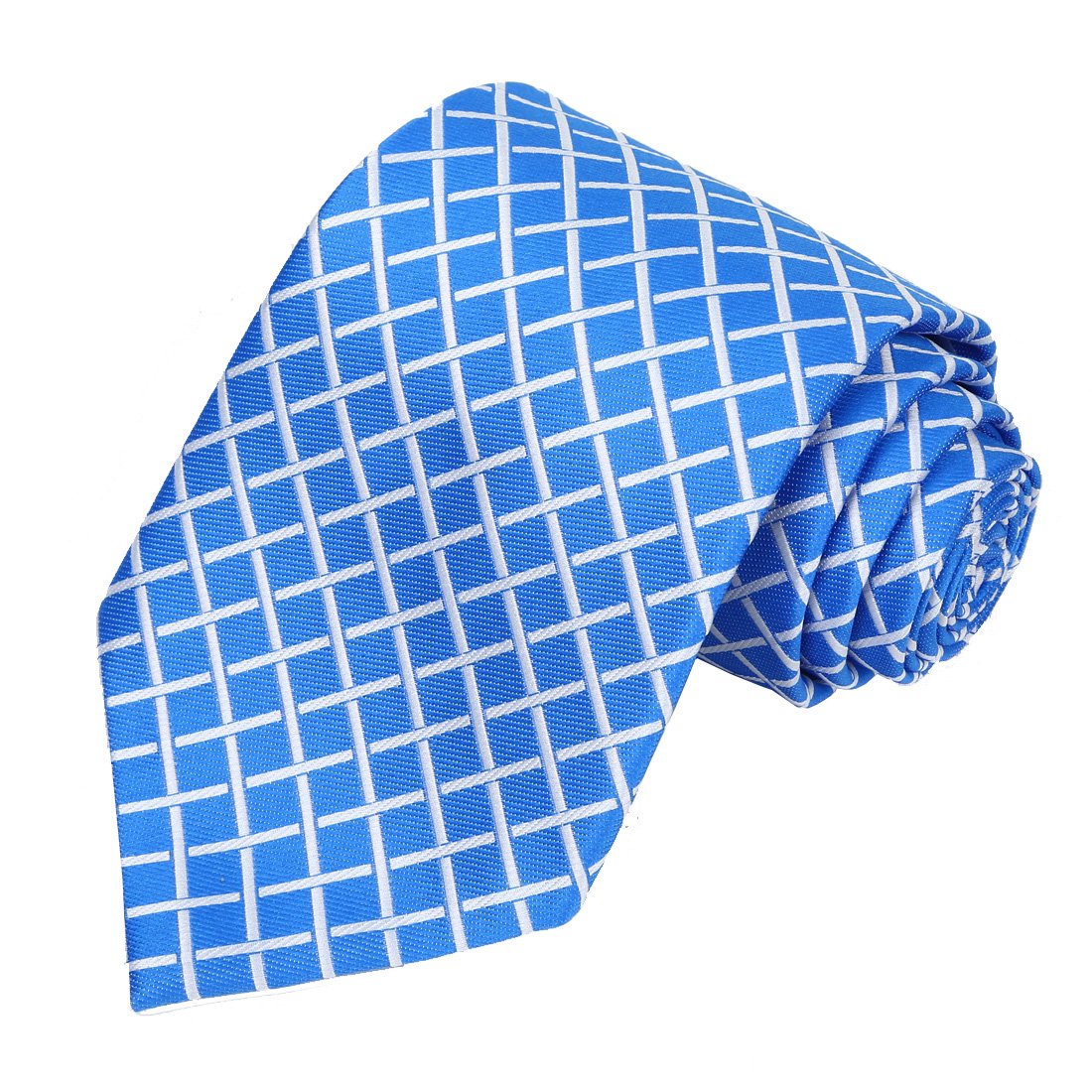 KissTies Mens Plaid Extra Long Tie Necktie + Gift
