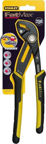 Stanley 0-84-648 Multigrip Groove Joint Pliers 10 inches 60mm jaw view 4