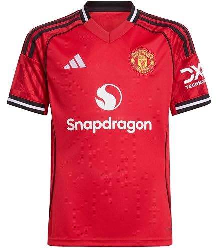 Amazon.com: adidas Manchester United Long Sleeve Home Jersey 23/24