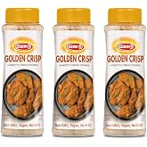 Osem Golden Crisp Bread Crumbs, Vegan Friendly, Kosher - 15 Oz (Pack of 3) | Plain Bread Crumbs, Wheat Breadcrumbs for Chicken, Baking, Salad, Veggies, Sauce, and More
