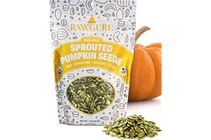 RawGuru Organic Sprouted Pumpkin Seeds - Pumpkin Seeds to Eat - 16 oz, Pack of 1