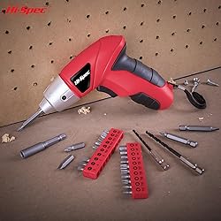 Hi-Spec 27pc 3.6V Red Small Power Electric