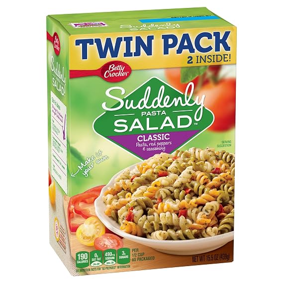 Betty crocker suddenly pasta salad pasta seas Classic twin pk (016000169463)