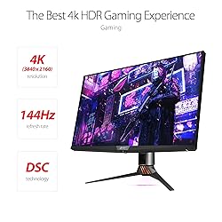 ASUS ROG Swift 32” 4K HDR Gaming Monitor - 144Hz
