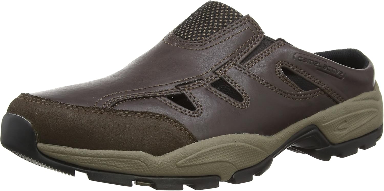 camel active Evolution 14, Men�s Clogs, Brown (Mocca), 11