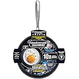 GRANITESTONE 2146 Nonstick Frypan, No-warp, Dishwasher-safe, Oven-safe, Mineral-enforced Frying Pans 100% PFOA-Free with Stay