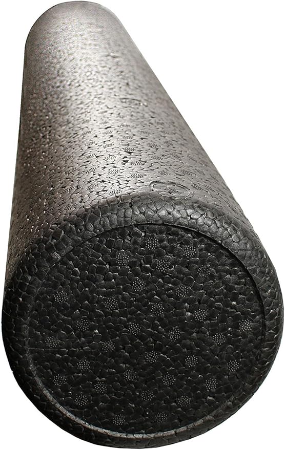 Black High Density Foam Rollers Full Round Extra Firm 6" x 12" Round, Foam Rollers Amazon