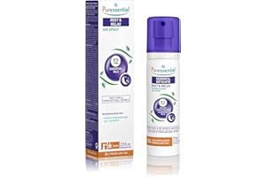 PURESSENTIEL - Rest and Relax Air Spray with 12 essential oils - Used in aromatherapy as calmative - Essential oils from 100%