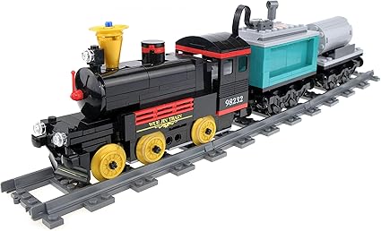 Amazon.com: inFUNity - Bloques de tren motorizado de vapor compatibles con la pista de tren de la marca principal, juego de tren eléctrico: Toys \u0026 Games