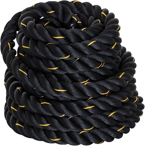 HOMCOM Cuerda de Batalla Battle Rope Formación Battling Power ...