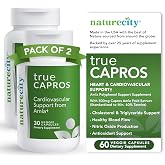 NatureCity True-Capros Amla Extract Supplement, Heart Health, 60 Capsules | Non-GMO, Vegan Friendly and Soy Free, Formulated to Help Protect Against Oxidative Stress and Support Overall Wellness Daily