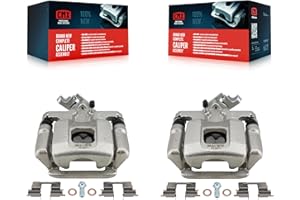 CMX Rear Disc Brake Caliper Assembly Left Right Side (Driver Passenger) Kit Replacement For Mitsubishi RVR Outlander Sport KB