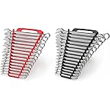 TEKTON 90191 Combination Wrench Set with Store and Go Keeper, Inch/Metric, 1/4-Inch - 1-Inch, 8 mm - 22 mm, 30-Piece