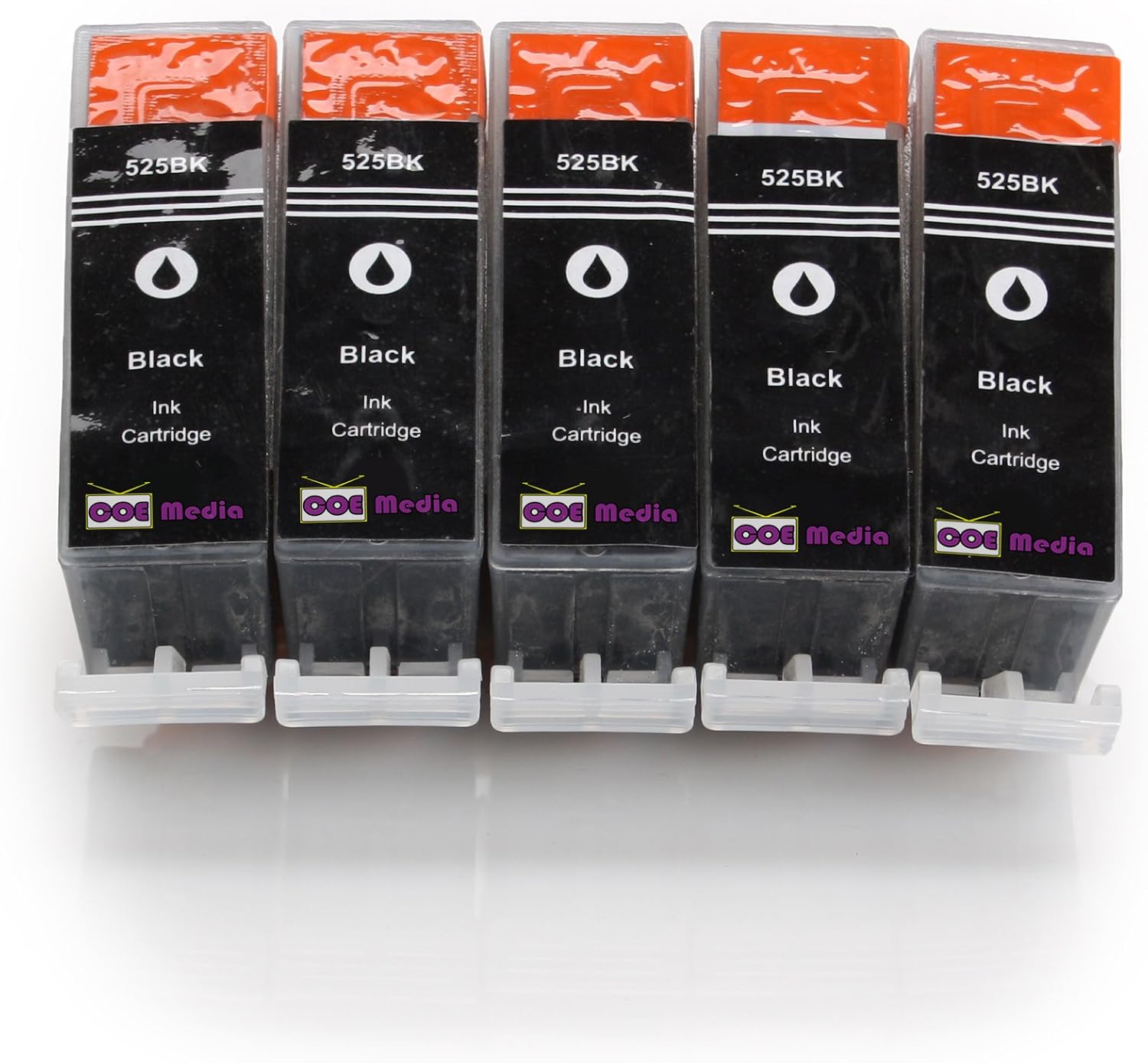Logic-Seek 30 Patronen MIT CHIP Und Füllstandanzeige Für Canon Pixma IP4850, MG5150, MG5250