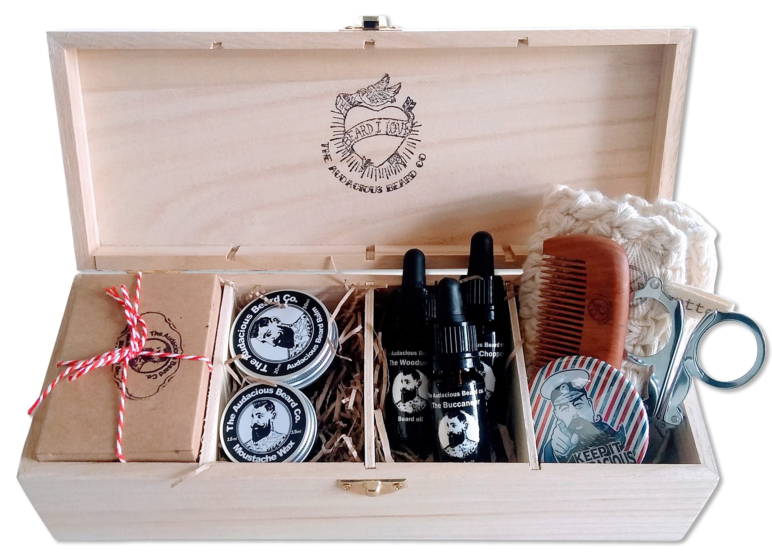 The Audacious Deluxe Gift Box with 4 compartments