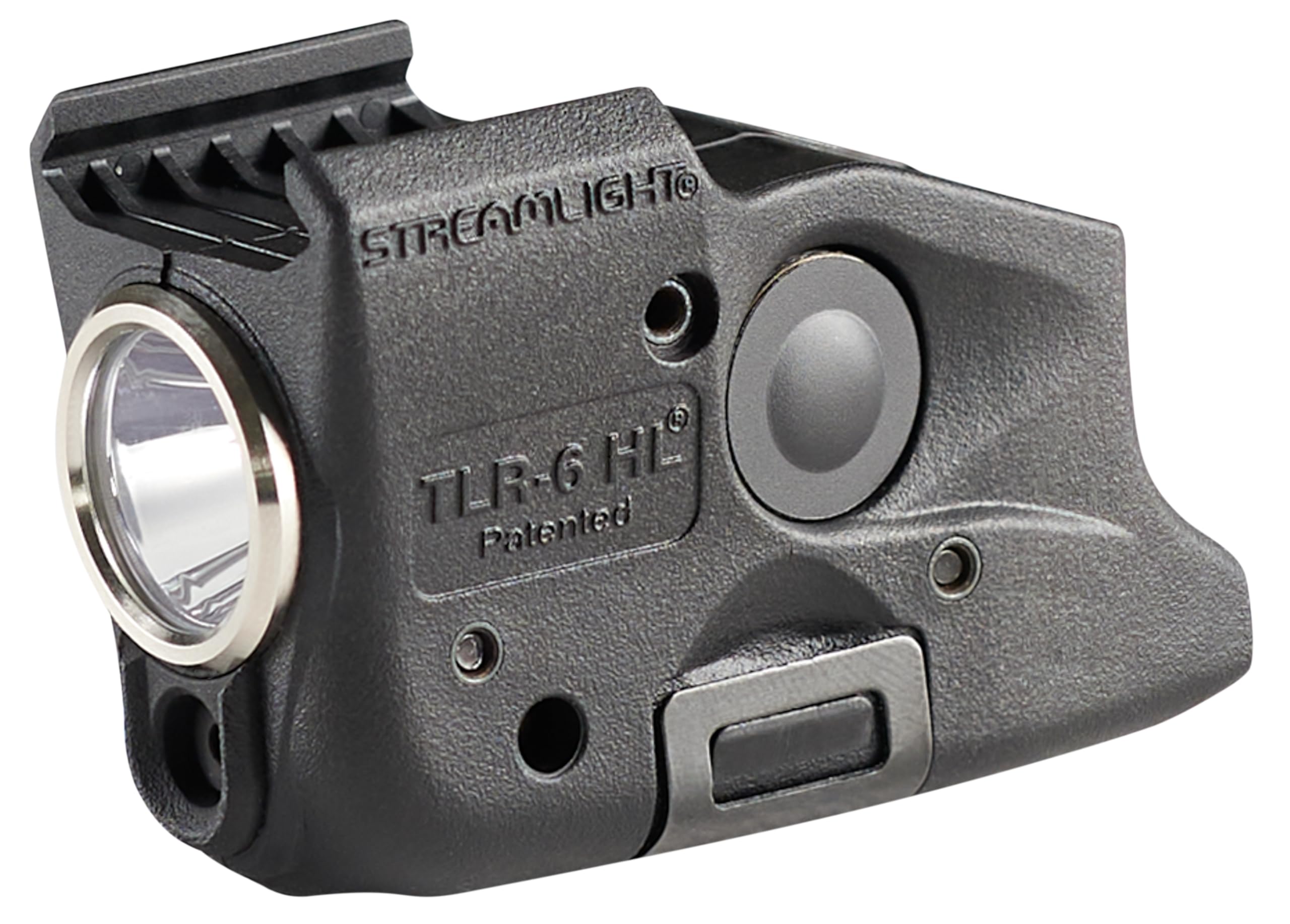 Photo 1 of Streamlight 69353 TLR-6 HL G 300-Lumen Rechargeable Tactical Weapon Light with Integrated Green Aiming Laser Designed Exclusively and Solely for Select Glock Railed Handgun Models Only, Black