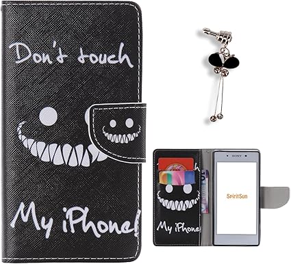 Amazon Spiritsun Sony Xperia Z5 ケース Docomo So 01h Au Sov32 Softbank 501so ソニー エクスペリア ゼット 5 対応 可愛いデザイン プリント 横開き Xperia Z5 カバー 手帳型 ノートタイプ 財布型 良質puレザー カード収納ホルダー スタンド機能 マグネット式