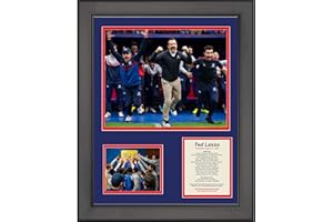 HOFSM.COM HALL OF FAME SPORTS MEMORABILIA Framed Ted Lasso AFC Richmond Soccer TV Series 11"x14" Three Photo Collage