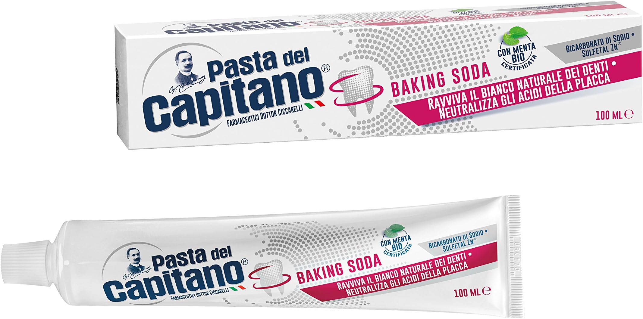 Pasta del Capitano dentifricio Baking Soda