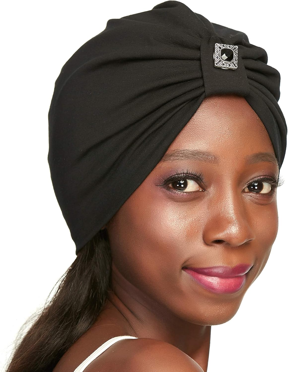 satin lined baby turban