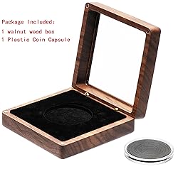 COSISO Single Walnut Wood Challenge Coin