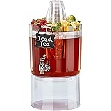 Buddeez Party Top New Beverage Dispenser, 1.75 gallon, Clear