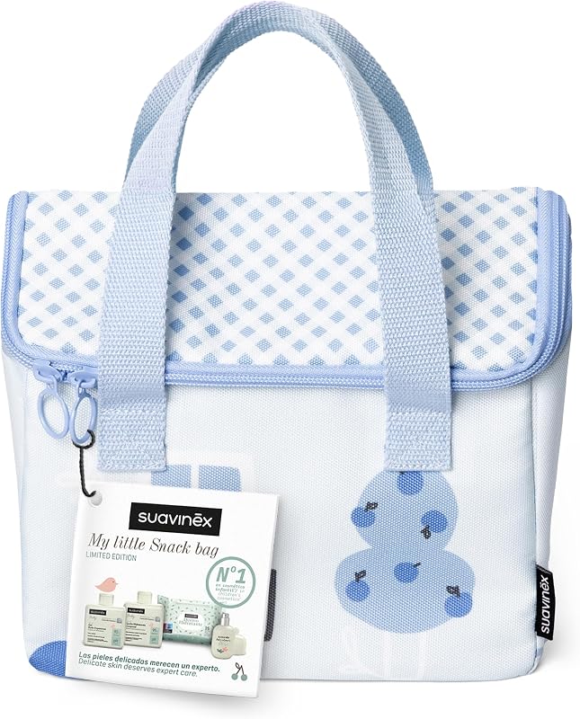 , Cesta de Presentes para Recém-Nascidos + Cosméticos Pediátricos, Azul