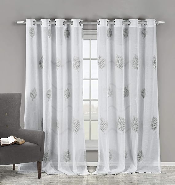 Duck River - Cortinas de Tela con Ojales en la Parte Superior para Sala