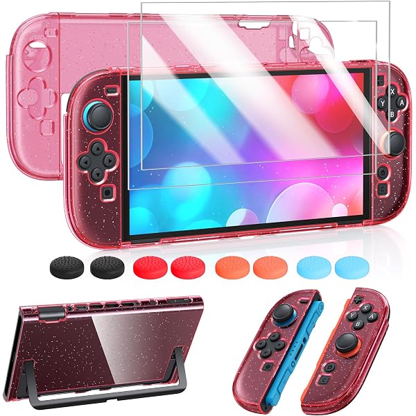 Amazon.com: GAMINJA Protective Case for Nintendo Switch 2 8 In1