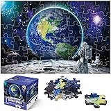 Jumbo Floor Puzzle for Kids Ages 4-8,Space Earth