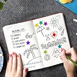 jeufun 540PCS Metallic Star Reward Stickers 1.3cm Assorted Colours view 3